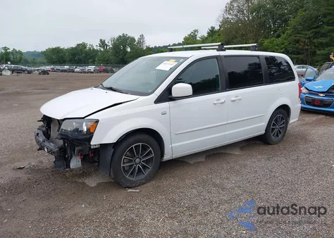 2014 Dodge Grand Caravan Se 30Th Anniversary из США, поврежденный, VIN 2C4RDGBG7ER340581